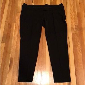 A Pea in the Pod Black tapered work pants